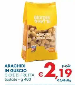 MD Discount Arachidi in guscio gioie di frutta tostate offerta