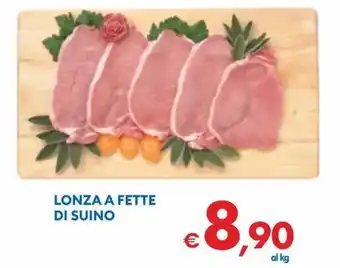 MD Discount Lonza a fette di suino offerta