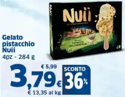 Sigma Gelato pistacchio Nuii offerta