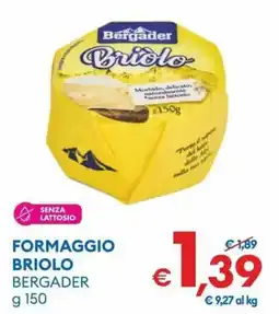 MD Discount Formaggio briolo BERGADER offerta