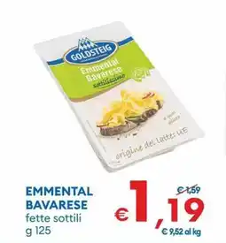 MD Discount Goldsteig emmental bavarese fette sottili offerta