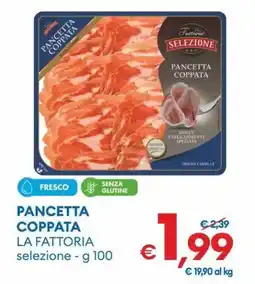 MD Discount Pancetta coppata la fattoria selezione offerta