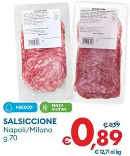 MD Discount Salsiccione napoli/milano offerta