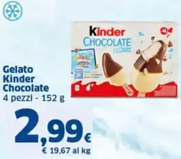 Sigma Gelato Kinder Chocolate offerta