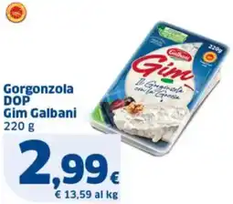 Sigma Gorgonzola DOP Gim Galbani offerta