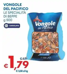 MD Discount Vongole del pacifico le specialità di beppe offerta