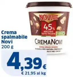 Sigma Crema spalmabile Novi offerta