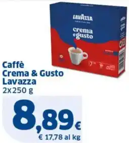 Sigma Caffè Crema & Gusto Lavazza offerta