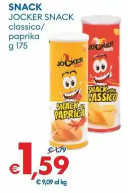 MD Discount Snack jocker snack classico/ paprika offerta