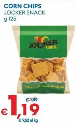 MD Discount Corn chips jocker snack offerta