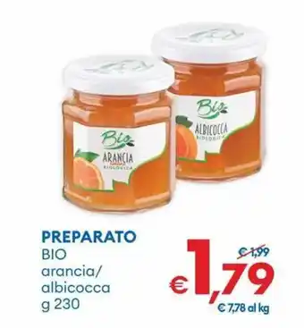 Preparato bio arancia/ albicocca