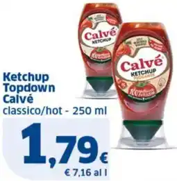 Sigma Ketchup Topdown Calvé offerta