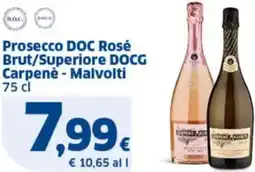 Sigma Prosecco DOC Rosé Brut/Superiore DOCG Carpenè - Malvolti offerta