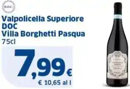 Sigma Valpolicella Superiore DOC Villa Borghetti Pasqua offerta