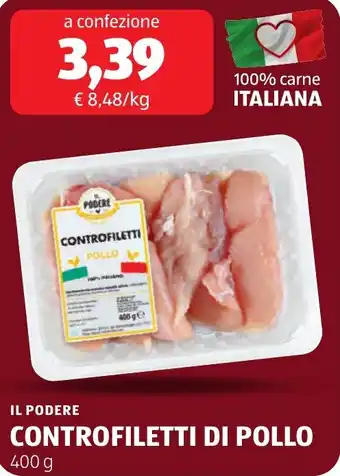 Il podere controfiletti di pollo