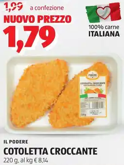 ALDI Il podere cotoletta croccante offerta