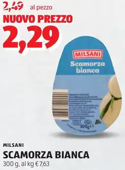 ALDI Milsani scamorza bianca offerta