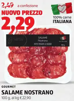 ALDI Gourmet salame nostrano offerta