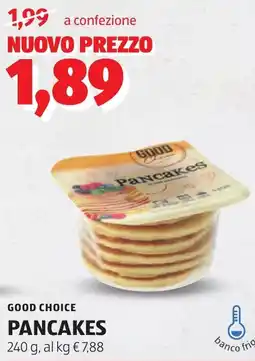 ALDI Good choice pancakes offerta