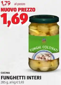 ALDI Cucina funghetti interi offerta