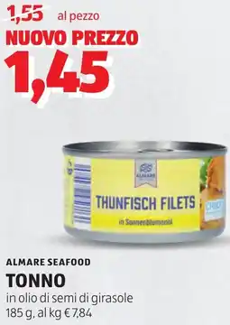 ALDI Almare seafood tonno offerta