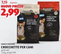 ALDI Romeo premium crocchette per cani offerta