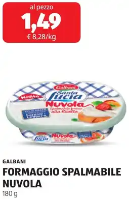 ALDI Galbani formaggio spalmabile nuvola offerta