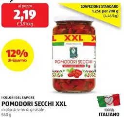 ALDI I colori del sapore pomodori secchi xxl offerta