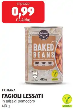 ALDI Primana fagioli lessati offerta