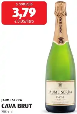 ALDI Jaume serra cava brut offerta