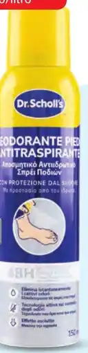 ALDI Scholl deodorante spray piedi offerta