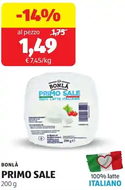 ALDI Bonla primo sale offerta