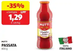 ALDI Mutti passata offerta