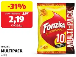 ALDI Fonzies multipack offerta