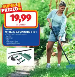ALDI Gardenline attrezzo da giardino 5 in 1 offerta