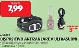 ALDI Ambiano dispositivo antizanzare a ultrasuoni offerta