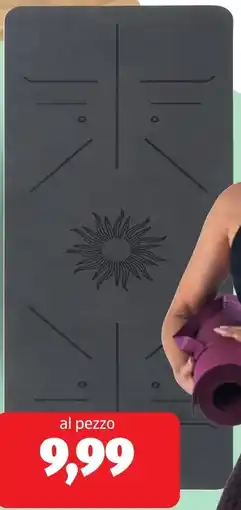 ALDI Crane tappetino per yoga offerta