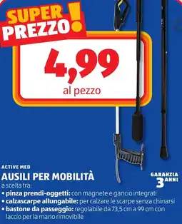 ALDI Active med ausili per mobilità offerta