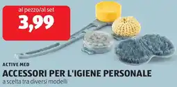 ALDI Active med accessori per l'igiene personale offerta