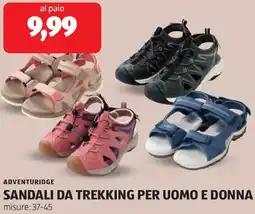 ALDI Adventuridge sandali da trekking per uomo e donna offerta