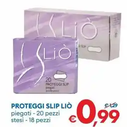 MD Discount Proteggi slip liò piegati, stesi offerta