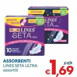 MD Discount Assorbenti lines seta ultra offerta