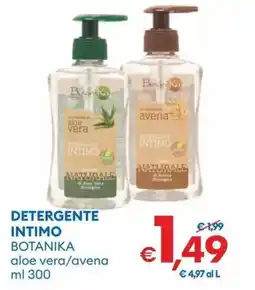 MD Discount Detergente intimo botanika aloe vera/avena offerta