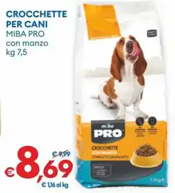 MD Discount Crocchette per cani miba pro con manzo offerta