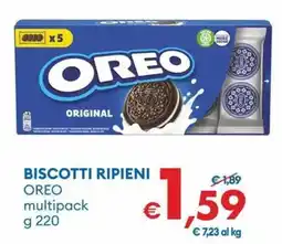 MD Discount Biscotti ripieni oreo multipack offerta