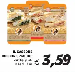 Coal Il cassone riccione piadine offerta