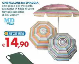 MD Discount Ombrellone da spiaggia offerta