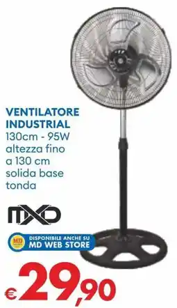 MD Discount Mxd ventilatore industrial offerta