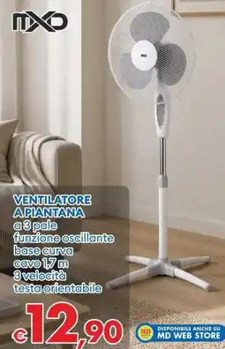 MD Discount Mxd ventilatore apiantana a 3 pale offerta
