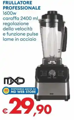MD Discount Mxd frullatore professionale 1600W offerta